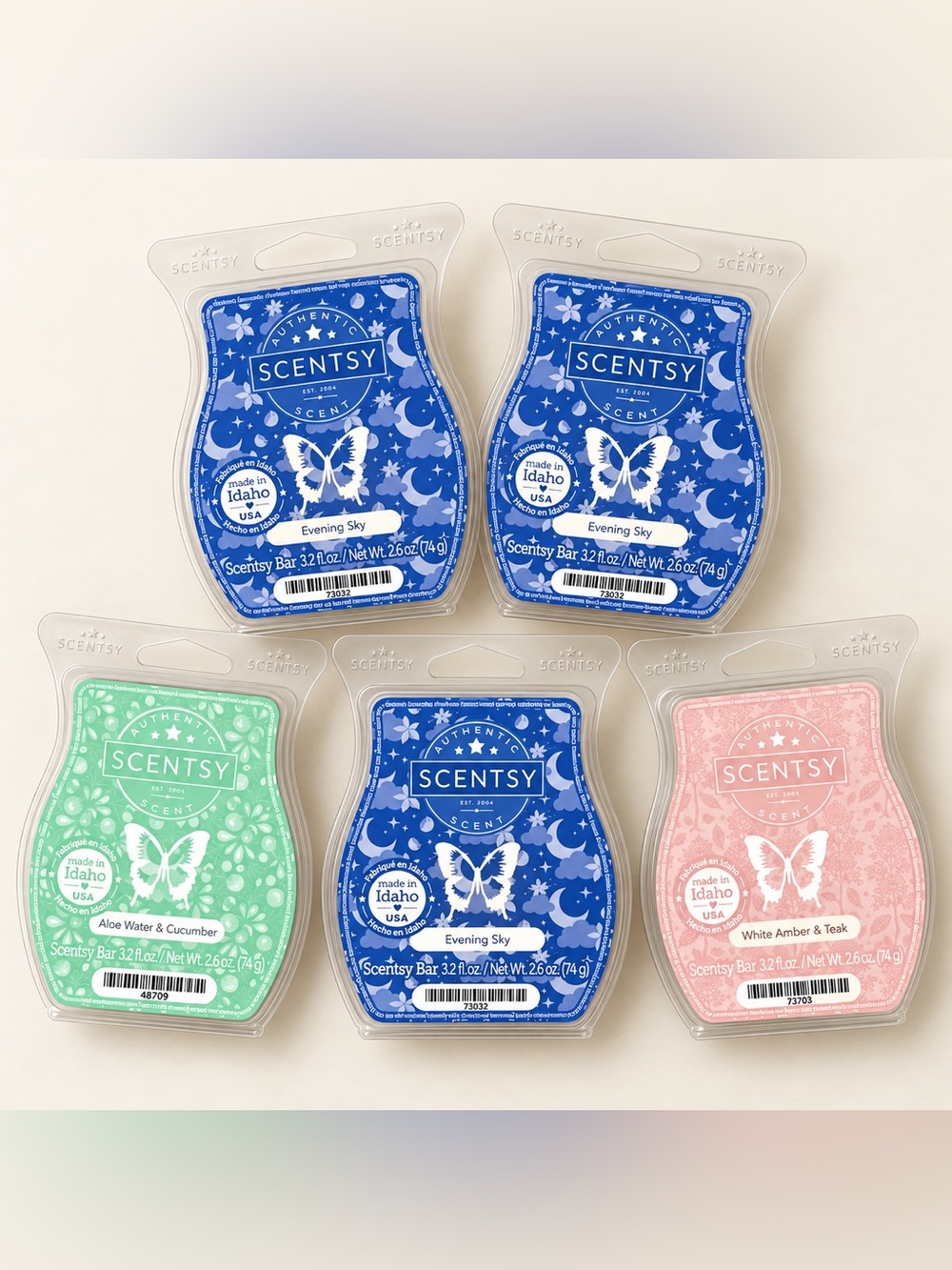 Scentsy Bar Bundle x 5